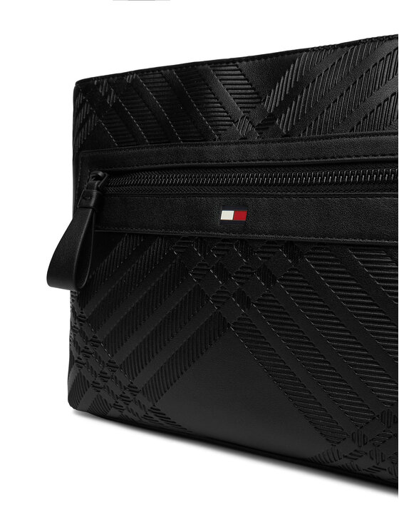 Tommy Hilfiger Τσαντάκι Tommy Hilfiger Th Corp Pouch AM0AM14761 Μαύρο