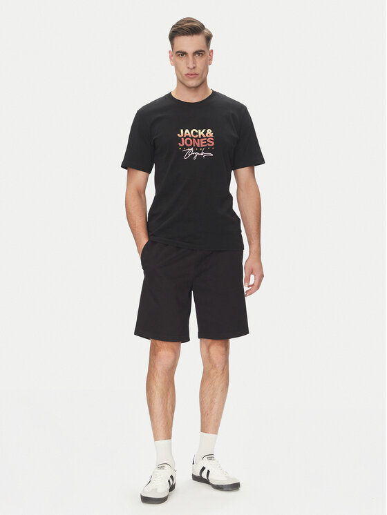 Jack & Jones Jack & Jones Футболка Canggu 12281809 Чорний Regular Fit