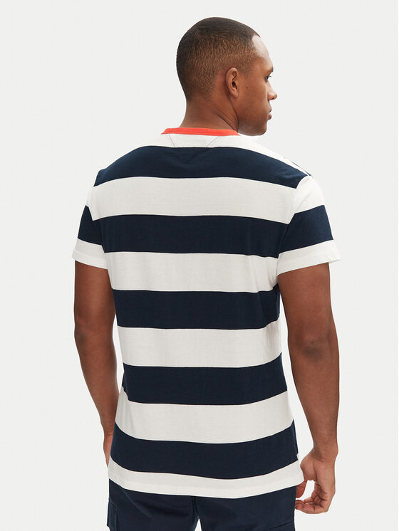 Tommy Jeans Tommy Jeans T-shirt DM0DM20766 Tamnoplava Regular Fit
