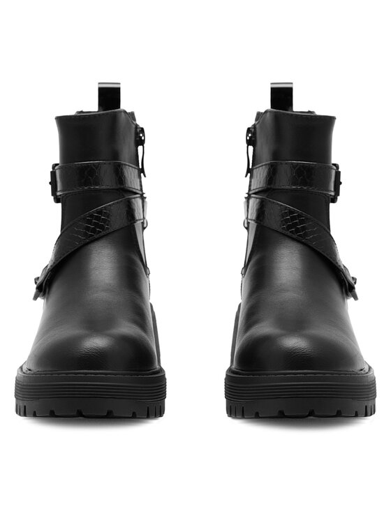 DeeZee Členková obuv DeeZee CS6200-02 Čierna