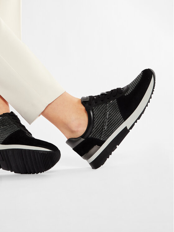 MICHAEL Michael Kors Laisvalaikio batai MICHAEL Michael Kors Allie Trainer 43R1ALFS6D Juoda
