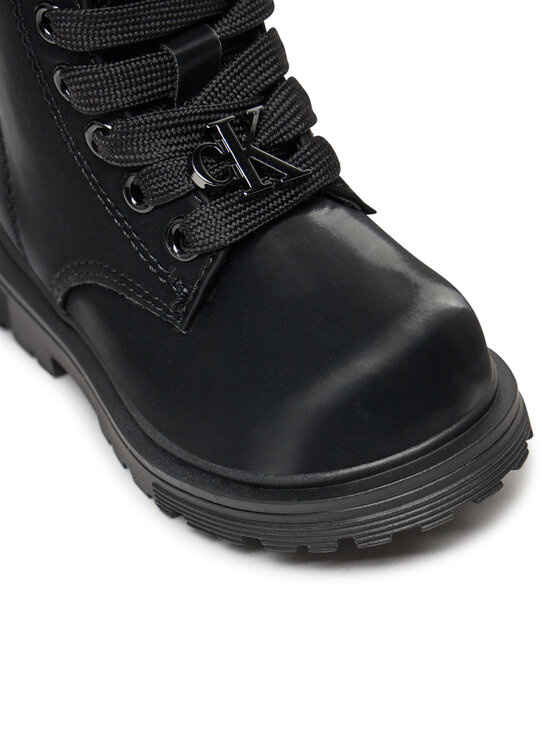 Calvin Klein Jeans Turistická obuv Calvin Klein Jeans V1A5-81010-1688 Černá