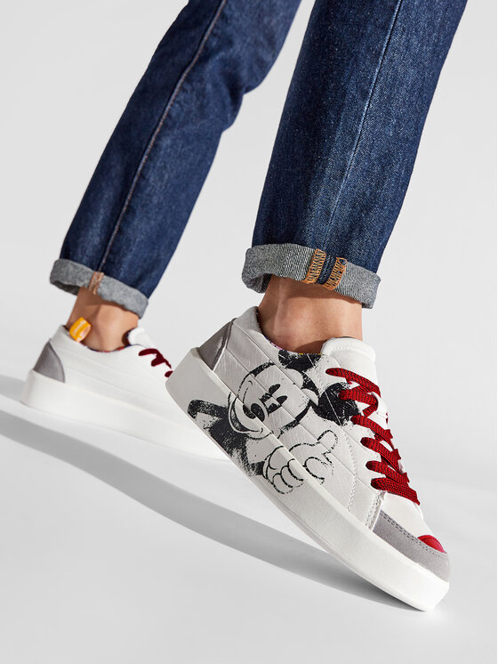 Desigual Zapatillas Desigual Mickey 22SSKP12 Blanco