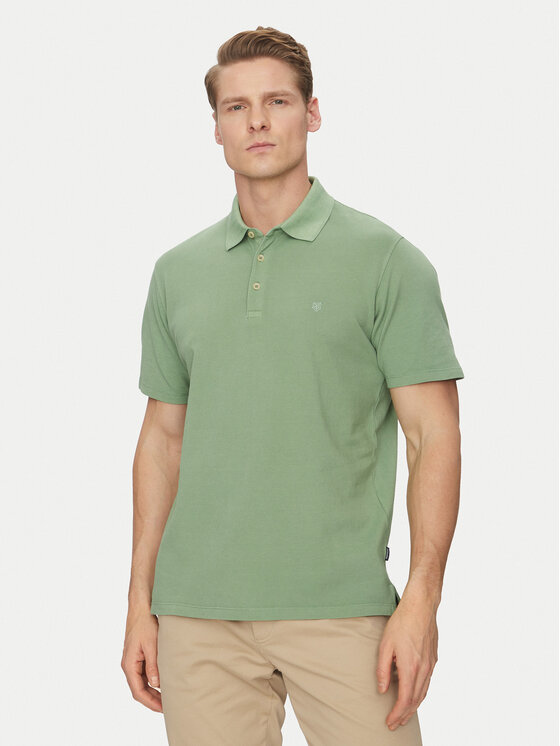 Jack & Jones Jack & Jones Поло William 12257315 Зелений Regular Fit
