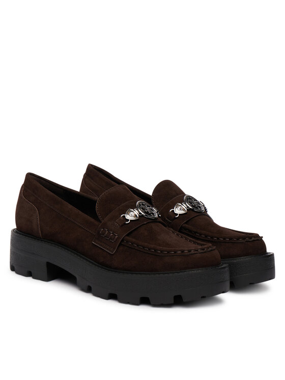 Guess Loafers Guess FLFYA2 SUE14 Tmavo hnedá