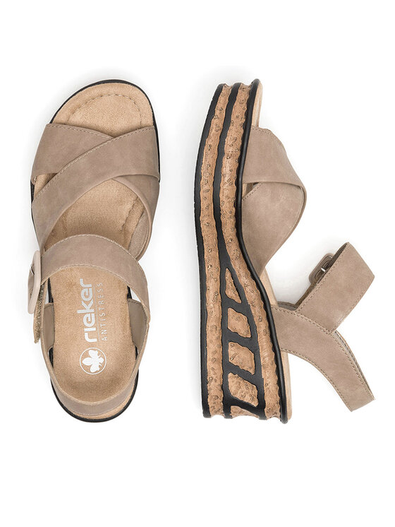 Rieker Sandales Rieker 68163-62 Bēšs