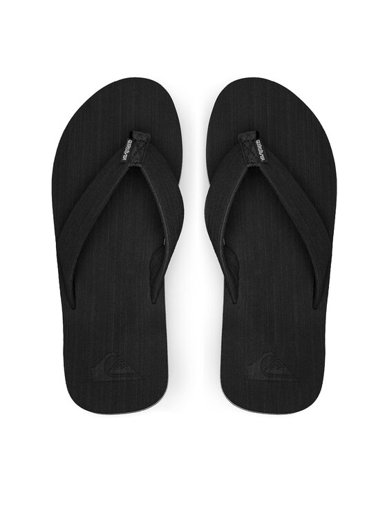 Quiksilver Σαγιονάρες Quiksilver MOLOKAI LAYBACK TEXTURED AQYL101266 XKWK Μαύρο