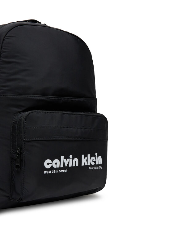 Calvin Klein Jeans Раница Calvin Klein Jeans Ckj Graphic Ck Multi Funct Backp LV04G3162G Черен