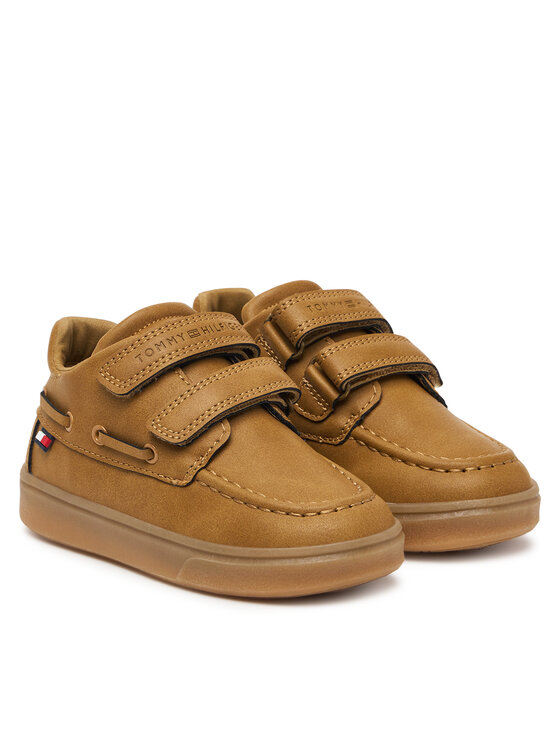 Tommy Hilfiger Nizki čevlji Tommy Hilfiger Hector T1X4-35221-0315 M Svetlo rjava