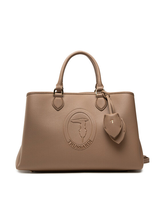 Trussardi Geantă Trussardi Iris Tote Md 75B01097 Maro