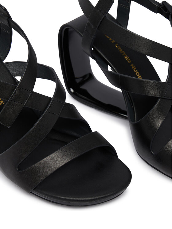 United Nude Босоніжки United Nude Mobius Straps Hi 109970116 Чорний