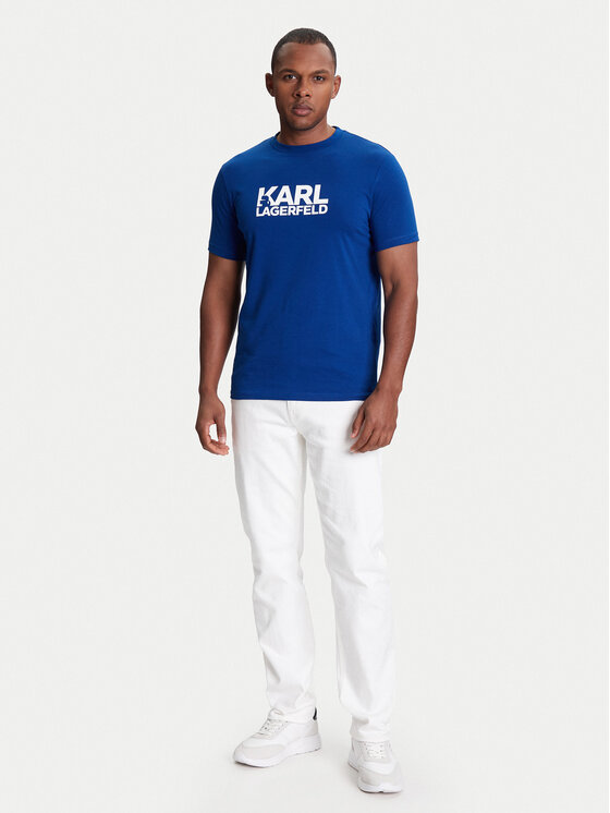 KARL LAGERFELD KARL LAGERFELD T-Shirt 755087 553235 Μπλε Regular Fit