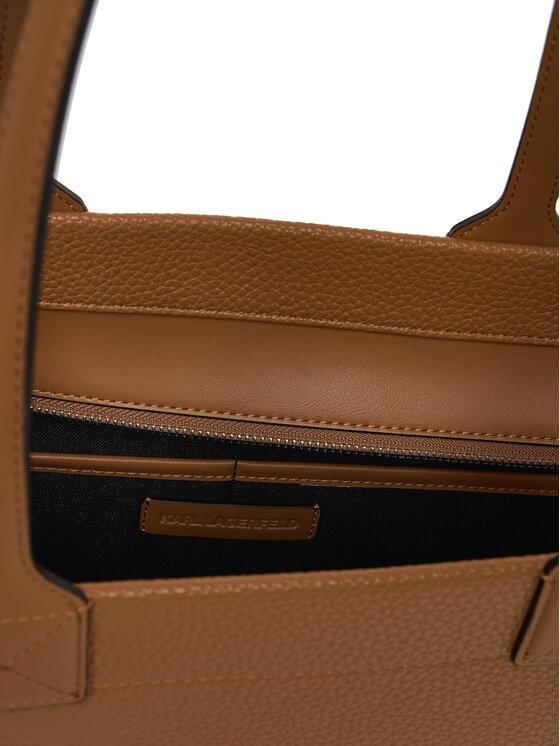 KARL LAGERFELD Kabelka KARL LAGERFELD A4W30258 Hnedá