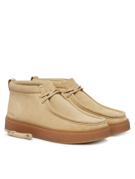 Clarks Черевики Clarks Boxbee WallaBT 26328016 Світло-бежевий