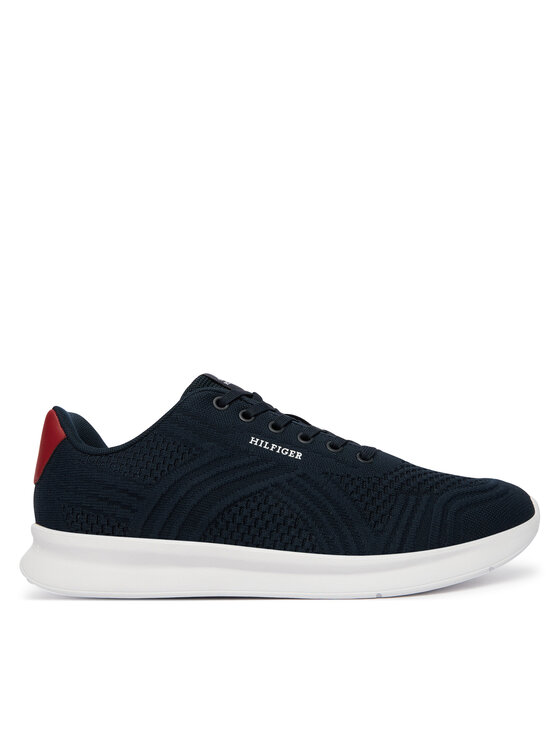 Tommy Hilfiger Tenisice Tommy Hilfiger Lightweight Runner Mix FM0FM05755 Tamnoplava