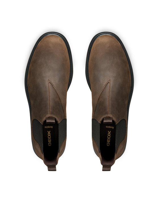 Geox Jātnieku stila puszābaki Geox U Spherica Ec7 U46FRA 000FF C6010 Brūns