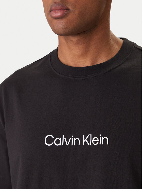 Calvin Klein Calvin Klein Camiseta LV040HM228 Negro Relaxed Fit