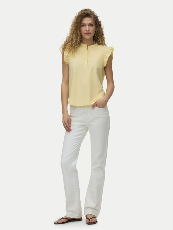 Vero Moda Vero Moda Блузка Selma 10345667 Світло-жовтий Regular Fit
