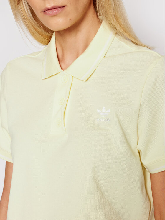 adidas adidas Polo Tennis Luxe H56469 Žuta Regular Fit