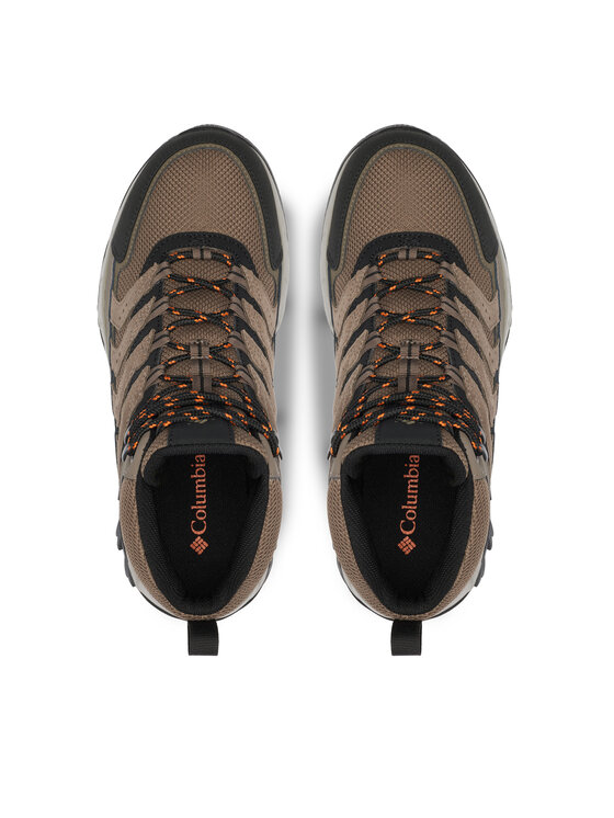 Columbia Trekingová obuv Columbia Strata Trail™ Mid Waterproof 2076861 Hnedá