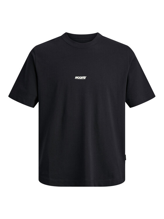 Jack & Jones Jack & Jones Marškinėliai Club 12289842 Juoda Relaxed Fit
