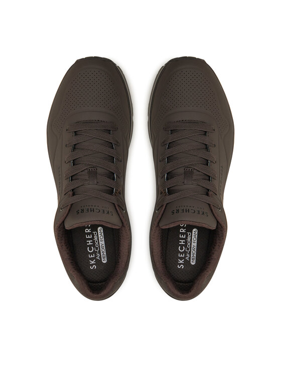 Skechers Sneakersy Skechers Uno Stand On Air 52458/CHOC Brązowy