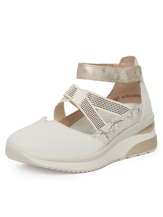 Remonte Polobotky Remonte D2411-81 Béžová