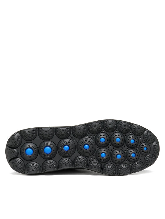 Geox Sneakersy Geox D Spherica Ec13 D65WAB 2285 C9999 Čierna