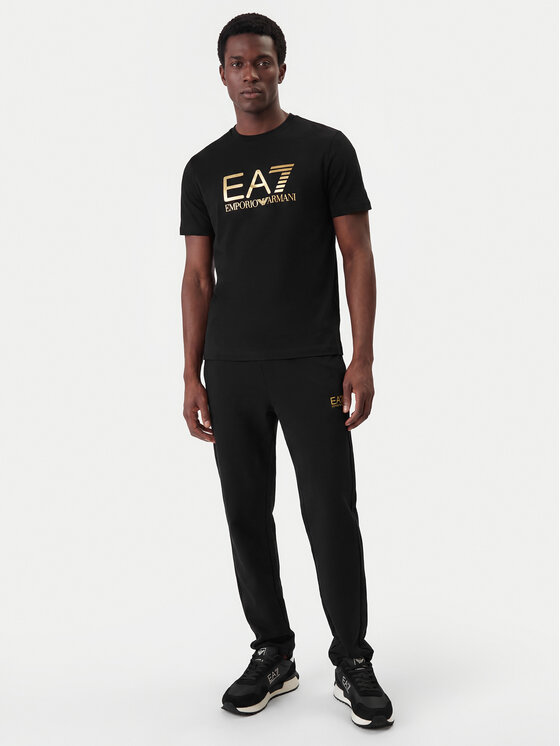EA7 Emporio Armani EA7 Emporio Armani Футболка 7M001412 AF22264 MC004 Чорний Regular Fit