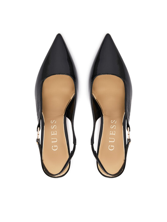 Guess Туфлі на шпильці Guess FLTNAS LEP05 Чорний