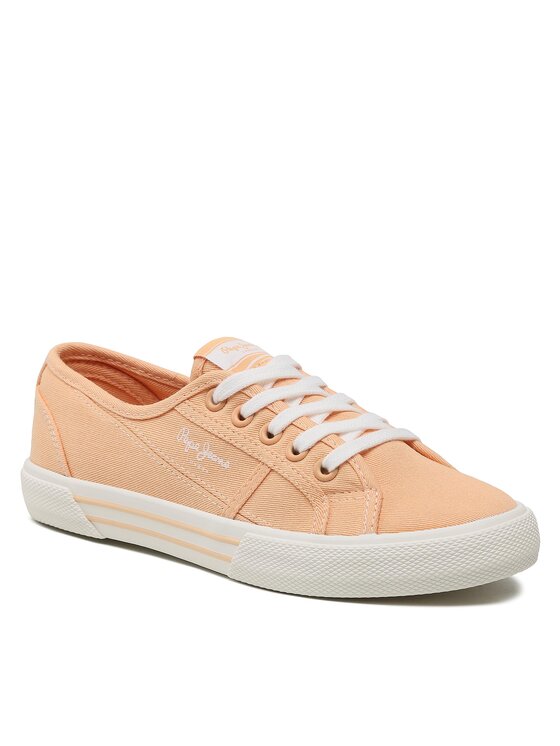 Pepe Jeans Teniși Pepe Jeans Brady Basic W PLS31287 Portocaliu
