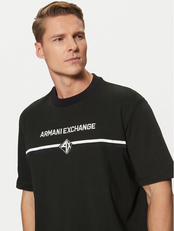 Armani Exchange Armani Exchange Póló XM000274 AF12308 UB001 Fekete Regular Fit
