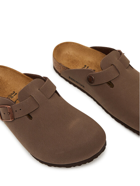 Birkenstock Шльопанці Birkenstock Boston Kids 1030809 S Коричневий