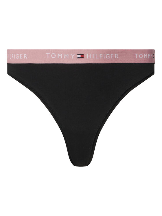 Tommy Hilfiger Tommy Hilfiger Conjunto de tangas UW0UW05530 Negro