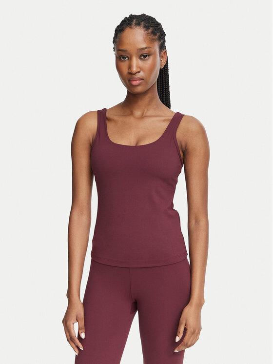 Guess Guess Top V6BP09 K6727 Guinda/burdeos Slim Fit