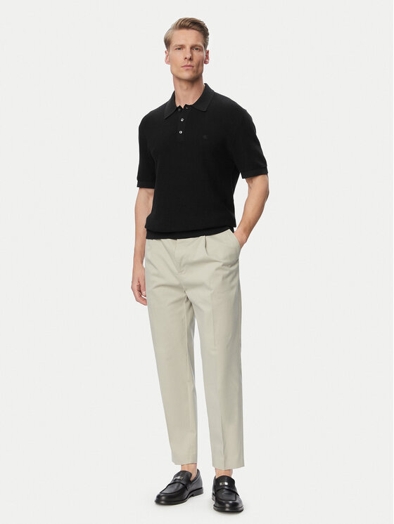 Calvin Klein Calvin Klein Polo LV04LG313G Negro Regular Fit