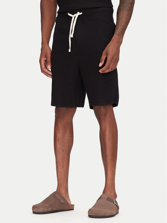 Jack & Jones Jack & Jones Póló és nadrág szett Slington 12281841 Fekete Relaxed Fit