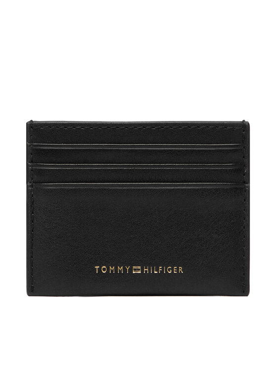 Tommy Hilfiger Etui za kreditne kartice Tommy Hilfiger Th Seasonal Cc Holder AM0AM14789 Črna
