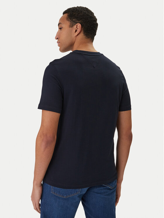 Tommy Hilfiger Tommy Hilfiger Camiseta Brand Love Big Text MW0MW42369 Azul marino Regular Fit
