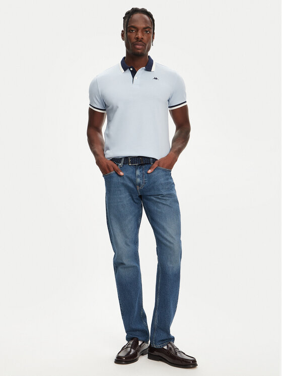 Robe di Kappa Robe di Kappa Поло Atsushi 611255W Голубий Slim Fit