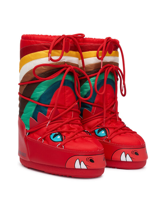 Moon Boot Čizme za snijeg Moon Boot 80D3400320 Crvena