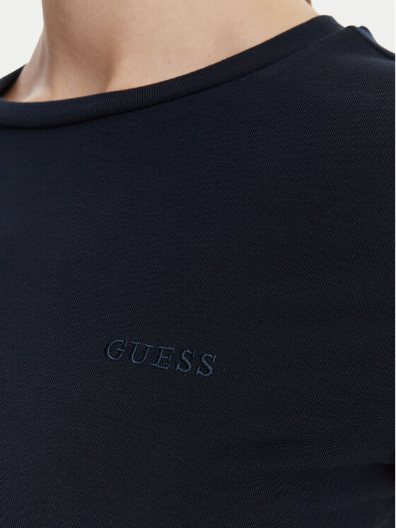 Guess Guess Футболка V6YI24 K4787 Cиній Slim Fit