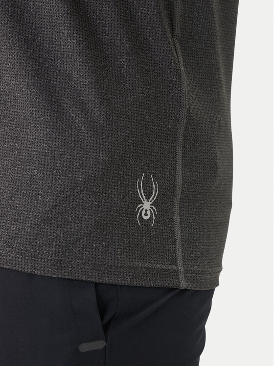 Spyder Spyder Camiseta de manga larga W126-SPMJO-1003-48X Gris Regular Fit