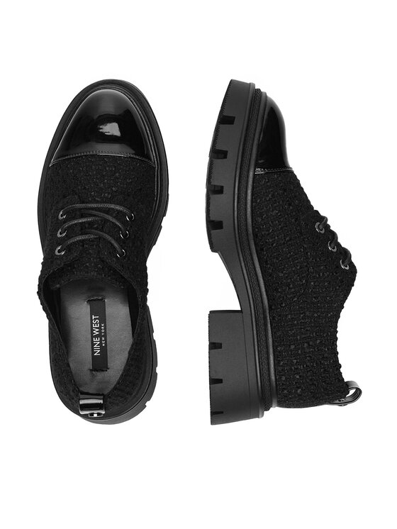 Nine West Оксфорди Nine West 8198-1A Чорний