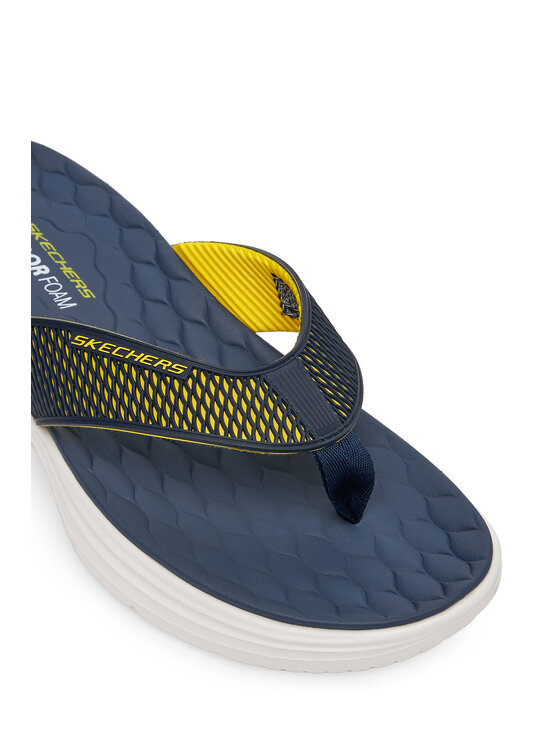 Skechers Žabky Skechers Vapor Foam Sandal-Sayto 232894/NVYL Tmavomodrá