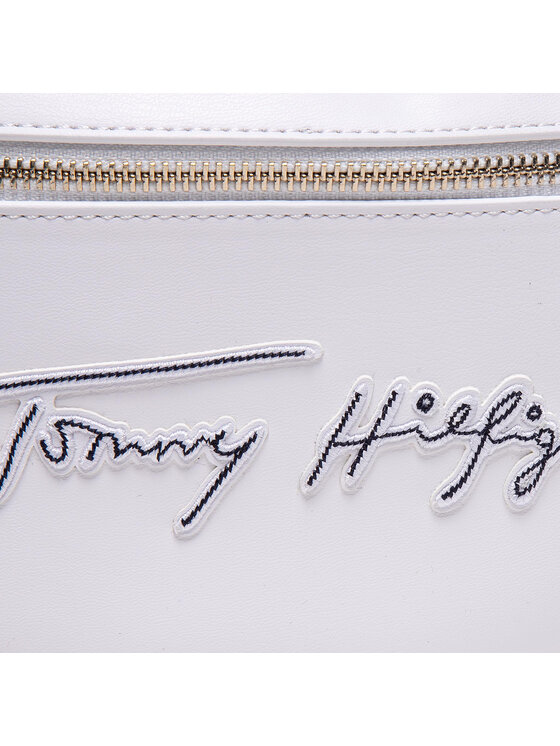 Tommy Hilfiger Torbica oko struka﻿ Tommy Hilfiger Iconic Tommy Bumbag AW0AW09958 Bijela