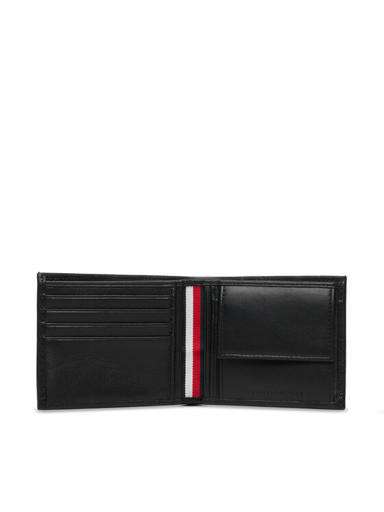 Tommy Hilfiger Πορτοφόλι Tommy Hilfiger Th Seasonal Cc And Coin AM0AM14795 Μαύρο