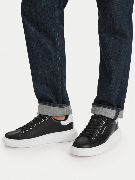 KARL LAGERFELD Sneakersy KARL LAGERFELD Kore KL56525 Czarny