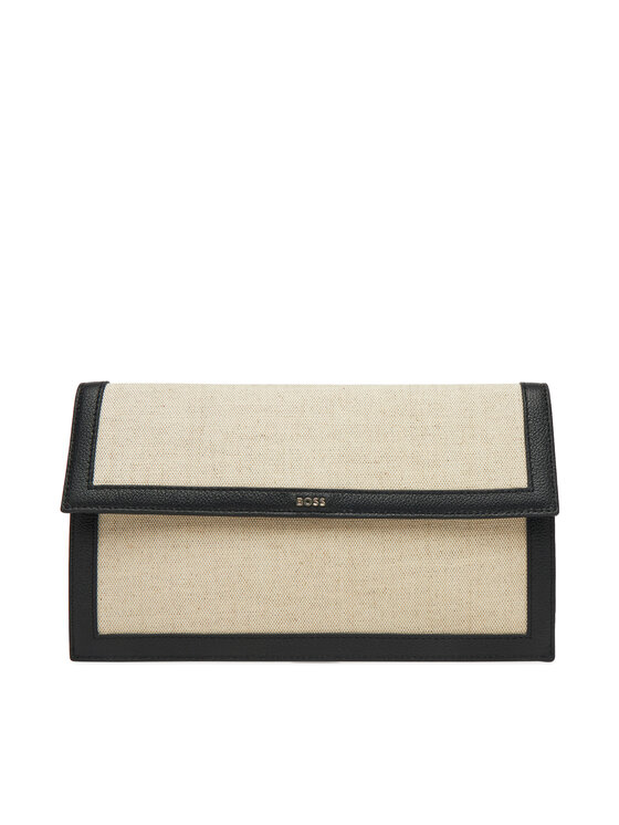 BOSS Portofel BOSS Alyce Flat Pouch CV 50542077 Bej