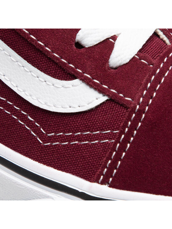 Vans Tenis superge Vans Old Skool VN0A38G15U71 Bordo rdeča